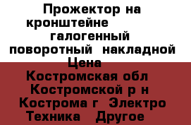 NG 0010 Прожектор на кронштейне (DD 0110) галогенный, поворотный, накладной (220 › Цена ­ 1 000 - Костромская обл., Костромской р-н, Кострома г. Электро-Техника » Другое   